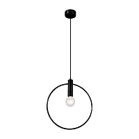 Светильник подвесной Sachara V6051-1P Moderli чёрный без плафона 1 лампа, основание чёрное в стиле минимализм 